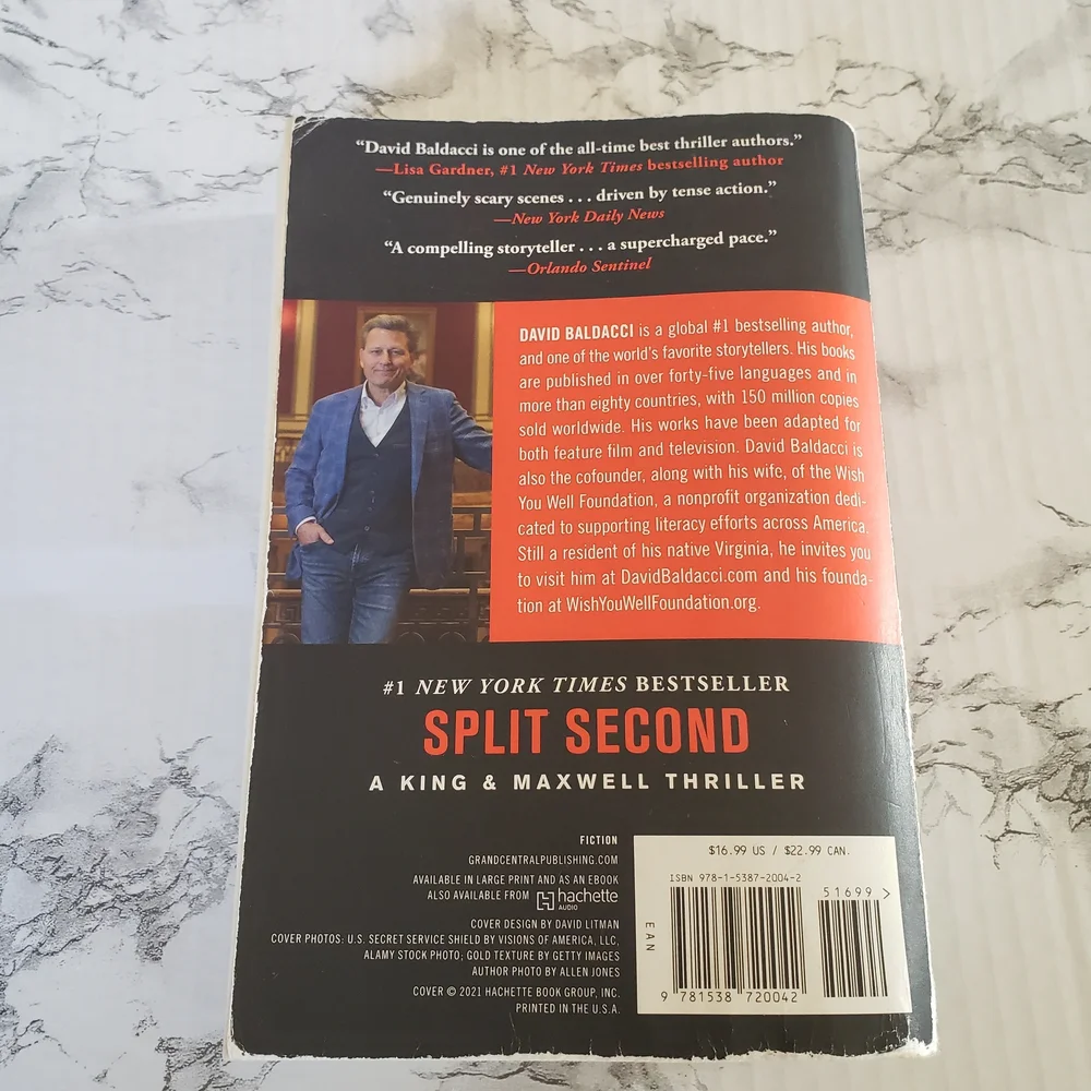 David Baldacci Split Second - Picture 2 of 4